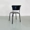 Moderner italienischer Ibisco Stuhl aus schwarzem Metall von Raimondi für Molteni & Consonni, 1980er 2