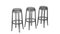 Taburetes Charles Ghost en gris ahumado atribuidos a Philippe Starck para Kartell, Italia, años 90, Imagen 3
