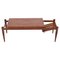 Coffee Table with Magazine Rack in Teak by Ico & Luisa Parisi, Italy, 1960s 1