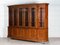 English Burr Walnut Breakfront Bookcase, 1920s 4