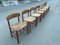 Oak Dining Chairs by Børge Mogensen for FDB Møbler, Set of 8, Image 4