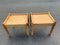 Scandinavian Brutalist Pine Side Tables or Nightstands, 1970s, Set of 2 3