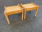 Scandinavian Brutalist Pine Side Tables or Nightstands, 1970s, Set of 2 7