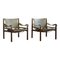 Sirocco Safari Chairs from Arne Norell Ab in Aneby, Sweden, 1960s, Set of 2 1