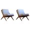 Model Frisco/5-156 Armchairs attributed to Folke Ohlsson for Bodafors, 1960s, Set of 2, Image 1