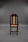 Oak Armchair with Cane Seat, 1930s, Image 8