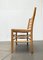 Scandinavian Papercord Bench and Chair in Oak from TS, Set of 2 8