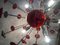 Italian Handmade Murano Glass Red Sputnik Chandelier from Simoeng 5