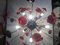 Italian Handmade Murano Glass Red Sputnik Chandelier from Simoeng, Image 3