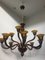 Tobacco Chandelier in Murano Glass from Simoeng, Image 6