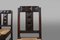 Vintage Esszimmerstühle aus Eiche & Korbgeflecht von Victor Coutray, 6er Set 9