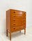 Small Vintage Danish Bow Front Dresser in Teak by Kai Kristiansen, 1960s, Image 2