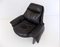 Leather Saporiti P 60 Chair & Ottoman by Vittorio Introini for Saporiti Italia, 1960s, Set of 2, Image 13