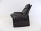 Leather Saporiti P 60 Chair & Ottoman by Vittorio Introini for Saporiti Italia, 1960s, Set of 2 14