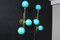 Mid-Century Modern Italian Sconces in Turquoise Tiffany Blue Glass, 2000, Set of 2 18