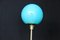 Mid-Century Modern Italian Sconces in Turquoise Tiffany Blue Glass, 2000, Set of 2, Image 16