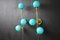 Mid-Century Modern Italian Sconces in Turquoise Tiffany Blue Glass, 2000, Set of 2 19