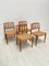 Vintage Danish Model No. 83 Dining Chairs in Teak by Niels Otto Møller, 1970s, Set of 4 2