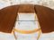 Mid-Century Extendable Teak Dining Table with Butterfly Leaf, 1960s 15