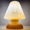 Große italienische Mushroom Tischlampe aus Murano Glas, 1970er 6