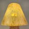Große italienische Mushroom Tischlampe aus Murano Glas, 1970er 9