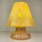 Large Italian Mushroom Table Lamp in Murano Glass, 1970s 10