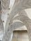 Lampada da terra vintage a forma di palma in vetro di Murano opalino di Simoeng, Immagine 8