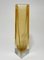 Murano Yellow Glass Vase Sommerso by Flavio Poli for Alessandro Mandruzzato, Italy, 1960 3