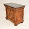 Antique Victorian Sideboard in Oak with Marble Top, 1890s, Image 3