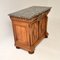 Antique Victorian Sideboard in Oak with Marble Top, 1890s 10