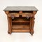 Antique Victorian Sideboard in Oak with Marble Top, 1890s, Image 8