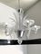 Venetian Transparent Murano Style Glass Chandelier with Ferns Felci Leaves from Simoeng 6