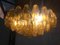Poliedro Murano Glass Green Chandelier with Gold Metal from Simoeng 3