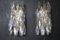 Sconces in Clear and Smoked Murano Glass, 1980, Set of 2 14