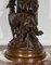 A. Gaudez, L'élégante et son chien, siglo XIX, bronce, Imagen 26