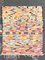 Abstract Multicolor Berber Boujaad Rug, 1990s 1