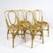 Vintage Dining Chairs in Bamboo, 1960s, Set of 4 2