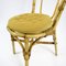 Vintage Dining Chairs in Bamboo, 1960s, Set of 4 7