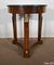 Empire Style Return from Egypt Pedestal Table in Mahogany Burl, Late 19th Century 11