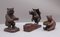 Antique Black Forest Carvings of Bears, 1880, Set of 3, Image 1