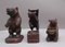 Antique Black Forest Carvings of Bears, 1880, Set of 3, Image 8