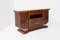 French Art Deco Sideboard in Walnut Root, 1920s 1