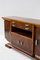 French Art Deco Sideboard in Walnut Root, 1920s 6