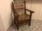 Antique Spanish Throne in Walnut and Skin, 1600s 2