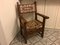 Antique Spanish Throne in Walnut and Skin, 1600s, Image 2