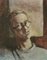 After Karol Larisch, Portrait with Glasses, 1920s, Oil on Canvas, Framed 1