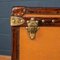 Antique Malle Haute Trunk in Orange from Louis Vuitton, 1900, Image 29