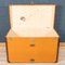 Antique Malle Haute Trunk in Orange from Louis Vuitton, 1900 9