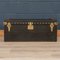 Antique Car Trunk in Green Vuittonite Canvas from Louis Vuitton, 1910 1