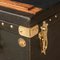 Antique Car Trunk in Green Vuittonite Canvas from Louis Vuitton, 1910 38